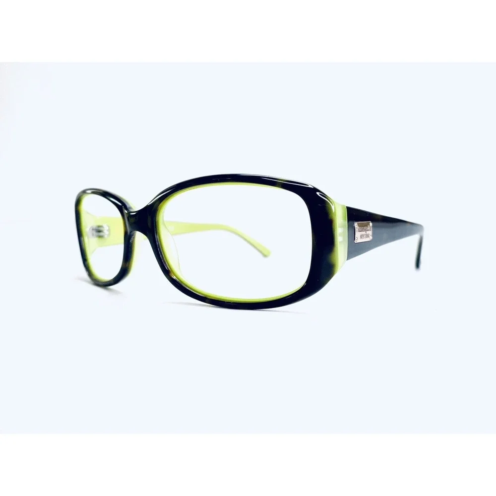 Kate Spade Eyeglasses Brown Tortoise Green Lucite DV2 Y2 53 16 130